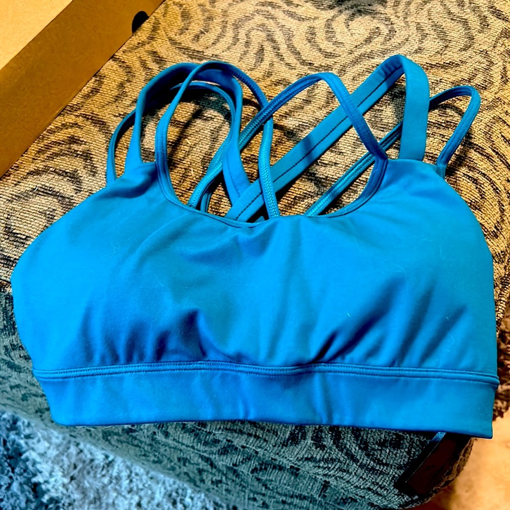 Preowened Turquoise Victoria Secret Sports Bra size S